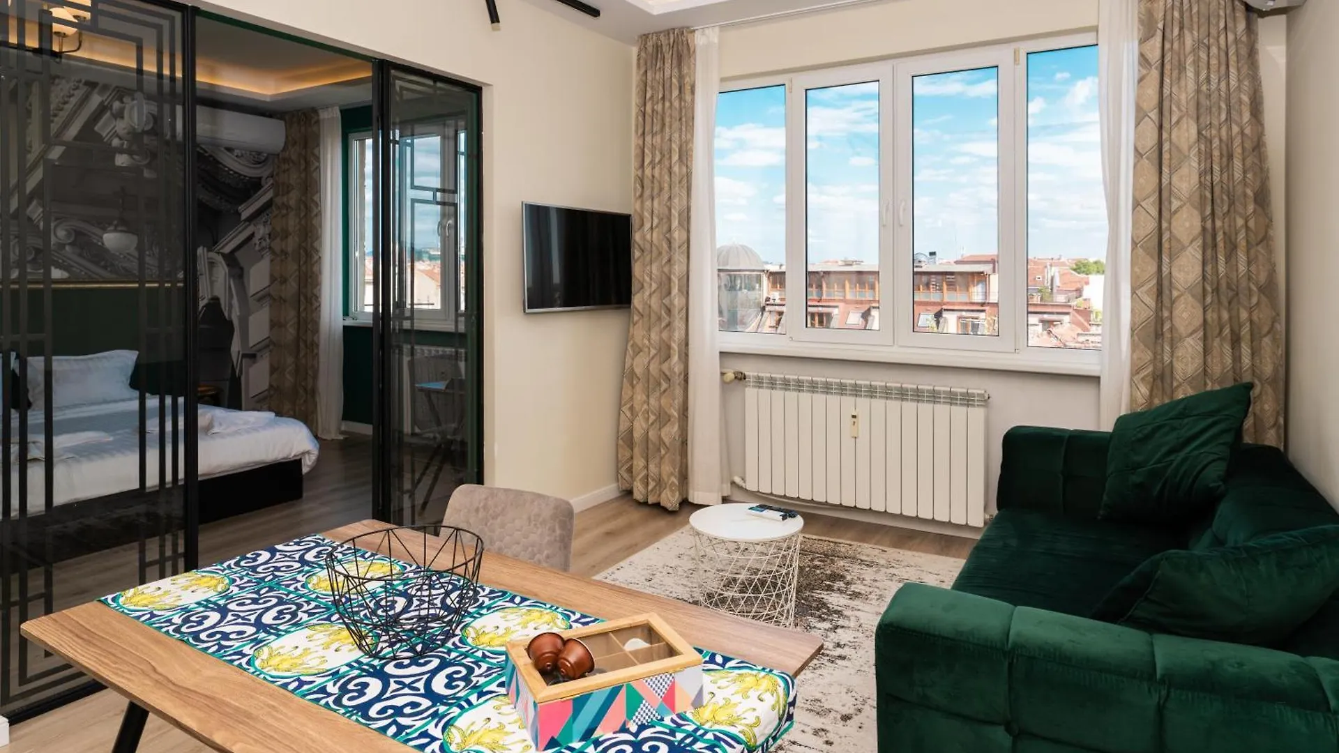 Heart Of The City Center Lux Apartment2 With View Sofia
